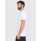 6. Men's regular printed T-shirt 4F 4FRAW25TTSHM3384-10S