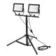 Double spotlight 2x100W SMD LED 2 x 8500lm on a 1.8m stand