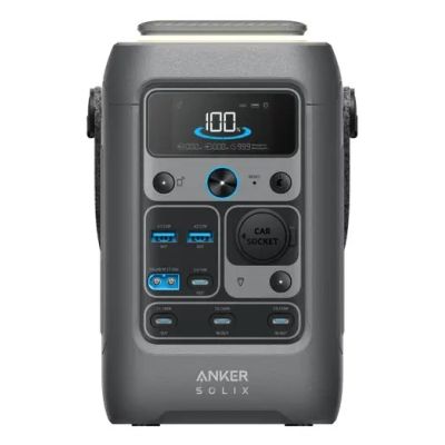 7. Anker Solix C300 DC Portable Power Station 7 Lithium Iron Phosphate (LiFePO4) 90000mAh 300W 2.8kg