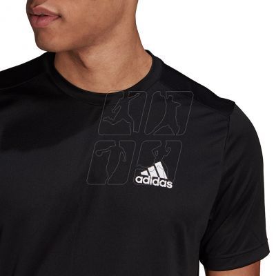 5. Adidas D2M Plain M T-shirt GM2090