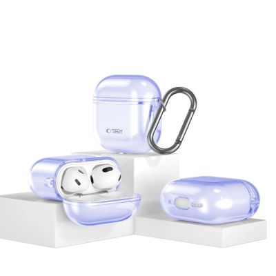 4. Tech-Protect FlexAir Case for AirPods 4 - Purple