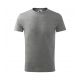 3. T-shirt Malfini Basic Jr MLI-13812 dark gray melange