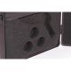 21. CASE COVER FOR 2 RACKETS AND 3 BALLS FOR TABLE TENNIS JOOLA ALU BLACK