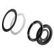 4. Spigen Dual Pop Mag MagSafe Magnetic Ring for Phone - Black