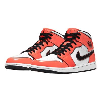 2. Air Jordan 1 Mid SE Turf Orange shoes - DD6834-802