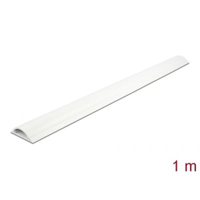 2. DeLOCK Cable tray 50 x 12 mm - length 1 m white