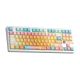 2. gasket F87Pro V2 Orange Soda Kailh Meteorite Ice Cream switch RGB keyboard AULA