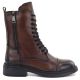 2. Brown Women’s Leather Worker Boots Artiker 59C1207