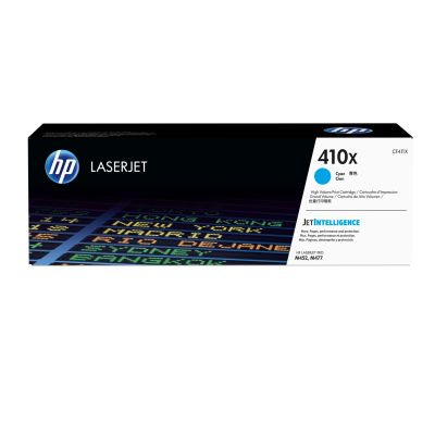 114. HP 410X original cyan LaserJet XL toner cartridge