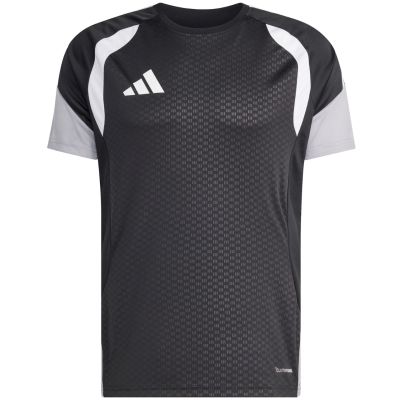 2. Men's adidas Tiro 26 Competition Training Jersey black, gray, and white JX4254