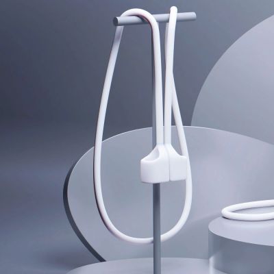 4. 3mk Silicon AirPods Case for AirPods 2 - white