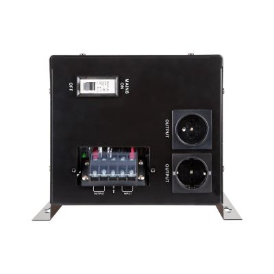 4. KEMOT PROsinus-2200 wall-mounted emergency power supply, pure sine wave inverter with charging function 12V 230V 2200VA/1600W