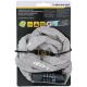 3. DUNLOP BICYCLE LOCK CHAIN WITH CODE 120CM LENGTH - GRAY