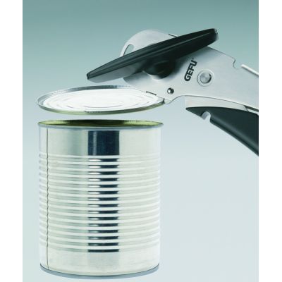 2. GEFU CANDO Mechanical Can Opener Black, Stainless Steel