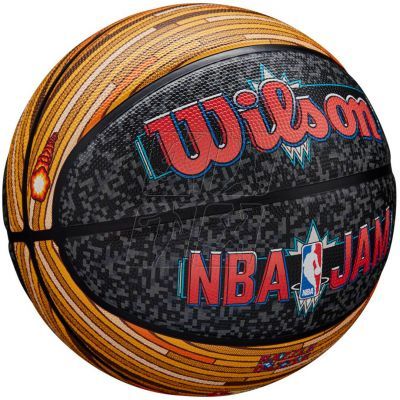 5. Wilson NBA Jam Outdoor basketball ball WZ3013801XB7