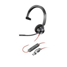 Poly Blackwire 3310 Mono Microsoft Teams USB-C Headset