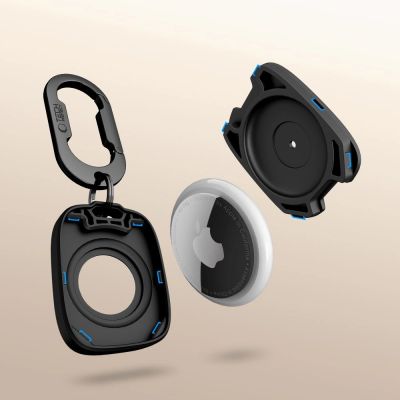 3. Tech-Protect Velar case for Apple AirTag 1 / 2 - black