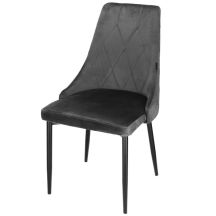 DINING CHAIR GRAY HF0031 45X50X90