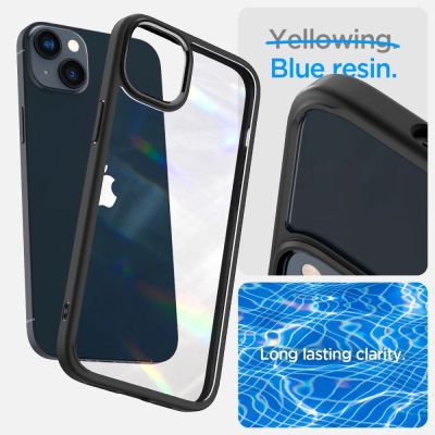 8. Spigen Ultra Hybrid iPhone 14 Plus Case - Matte Black