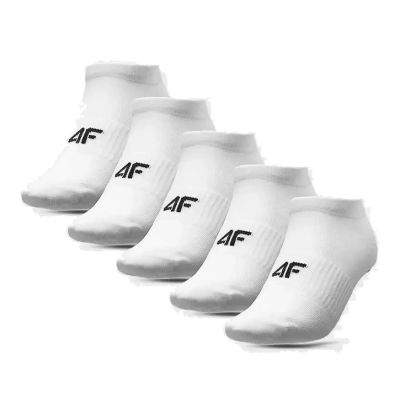 Men's casual ankle socks (SET OF 5) 4F 4FWMM00USOCM479-10S