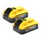 2x 18V Powerstack 5Ah DeWALT DCBP518H2 battery