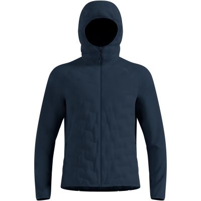 2. Men's ZEROWEIGHT INSULATOR mid-layer hoody full zip hybrid jacket, navy