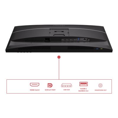 5. AOC E4 U27E4CV Computer Monitor 68.6 cm (27") 3840 x 2160 px 4K Ultra HD LED Black