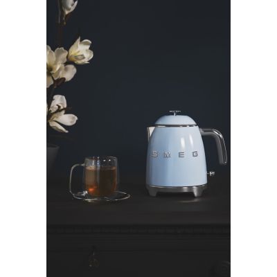 19. SMEG Kettle KLF05PBEU 0.8L pastel blue mini kettle