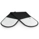 2. Le Creuset 95001000000000 Oven Glove Oven Glove 1 pc. Black Cotton
