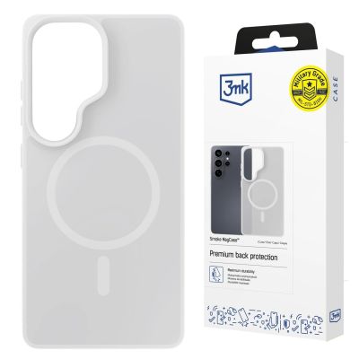 24. 3mk Smoke MagCase for Samsung Galaxy S26 Ultra - White