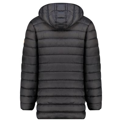 2. Geographical Norway men's jacket AMIGOMAP LONG HOOD DB BLACK MEN 233 BLACK (WZ5085H/GN-NOIR)