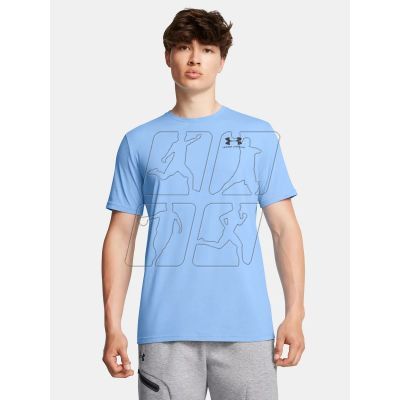 3. Under Armor Left Chest Logo T-shirt M 1326799-469