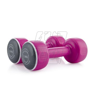 4. Dumbbell Body Sculpture SMART 2x1,5 kg BW 108 pink