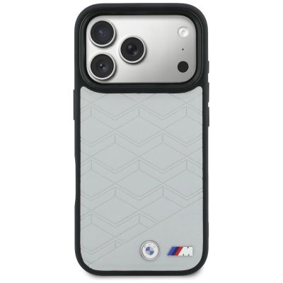 3. BMW M Shape Logo MagSafe Case for iPhone 17 Pro Gray