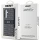 7. DKNY Leather Mono Stripe & Metal Logo case for Samsung Galaxy S24+ - black