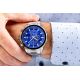 4. Giewont Chronograph Sapphire Silver Blue Men's Watch GW7290-B3