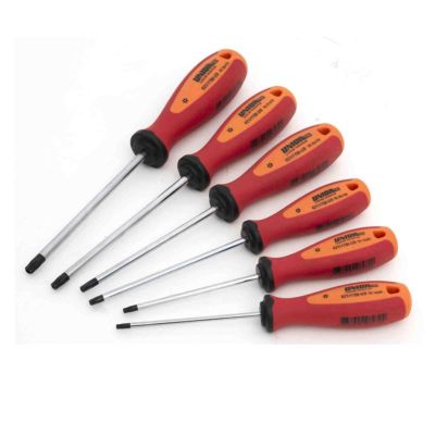 UNIOR TBI screwdriver set with TX profile and hole
