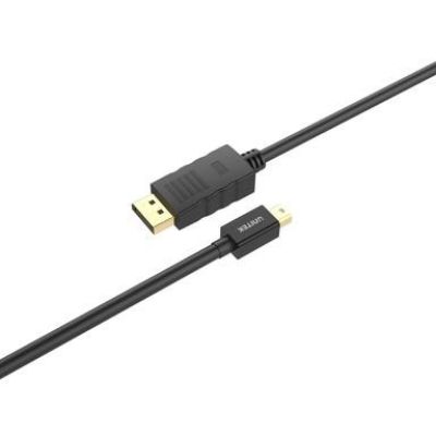 3. UNITEK CABLE MINIDISPLAYPORT/DISPLAYPORT M/M 2M, Y-C611BK
