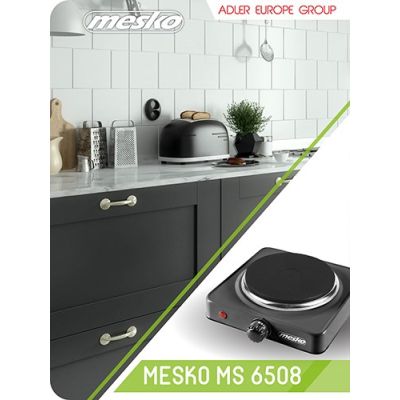 24. Adler MS 6508 electric cooker (electric hob; 1 cooking zone; 1000W; black)