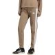 Women's adidas Essentials 3-Stripes Fleece Slim Pants Beige KF8317