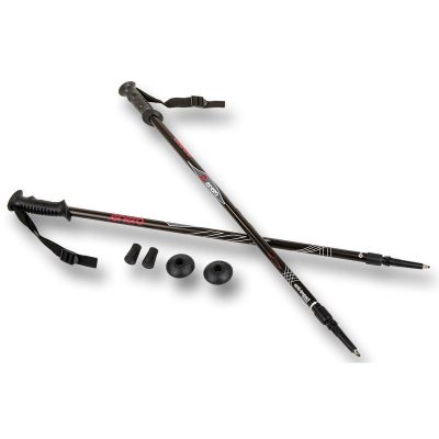 ENERO CLASSIC BLACK TREKKING POLES