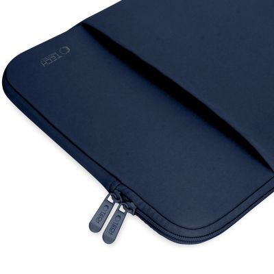 4. Tech-Protect Neoprene Laptop Case 14" - Navy Blue