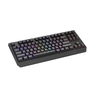 13. GENESIS Thor 230 TKL Gaming Keyboard USB + RF Wireless + Bluetooth QWERTY Gray