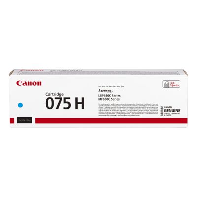 7. Canon 075 H toner cartridge 1 pc. Original Cyan