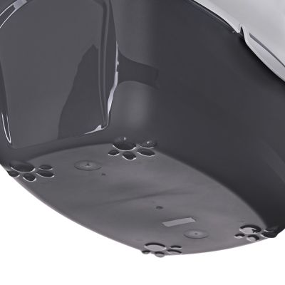 10. DIAMENTIQ BAYA litter box light gray/dark gray - cat litter box