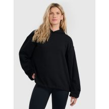 Women's sweatshirt with hood, open, 4F 4FRAW25TSWSF2462-20S