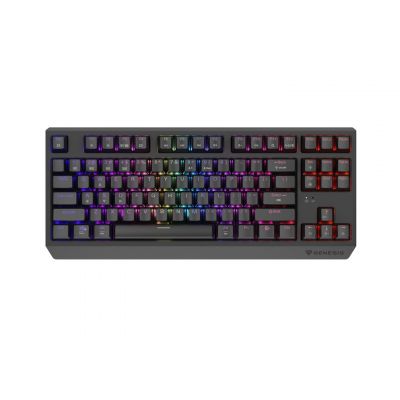 12. GENESIS Thor 230 TKL Gaming Keyboard USB + RF Wireless + Bluetooth QWERTY Gray