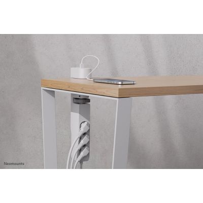 13. Neomounts DS22-840WH6 1.4m 3-way power outlet splitter, indoor white