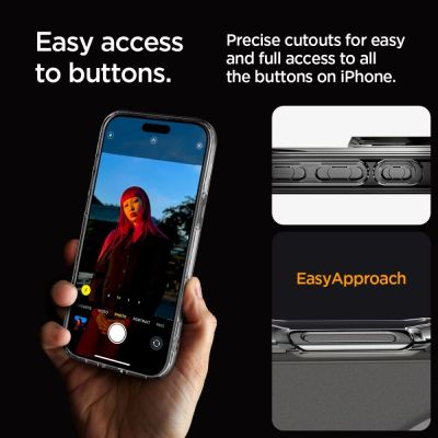 9. Spigen Ultra Hybrid Mag Case with MagSafe for iPhone 16 Pro - Clear