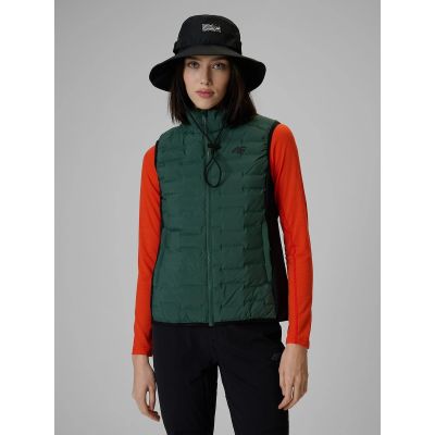 4F PRO trekking vest with Primaloft Silver filling for women 4F 4FWSS26TVJAF348-43S